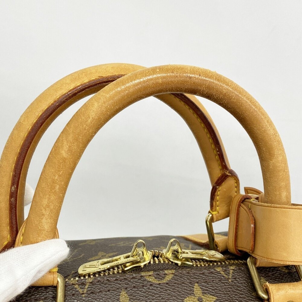 LOUIS VUITTON Brown Monogram Keepall 50 Boston Bag - Picture 8 of 11